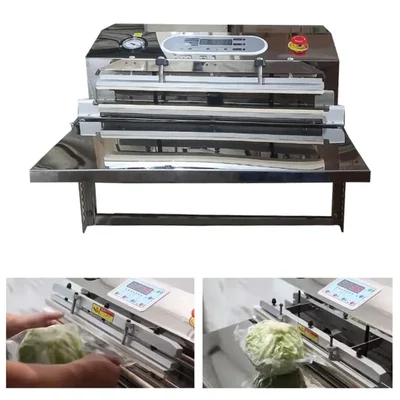 Single Chamber External Vacuum Sealer, SS (Sealing Size 500x10 mm)